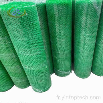 Mesh de stationnement en plastique vert en plastique